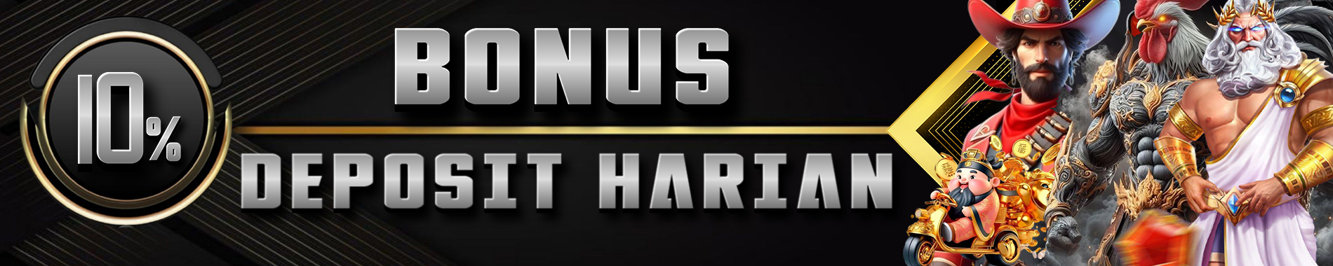 BONUS DEPOSIT HARIAN 10%